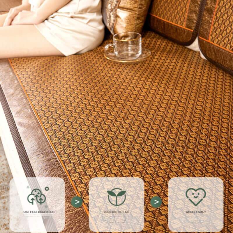 Rattan sofa cushion summer non-slip cool seat cushion