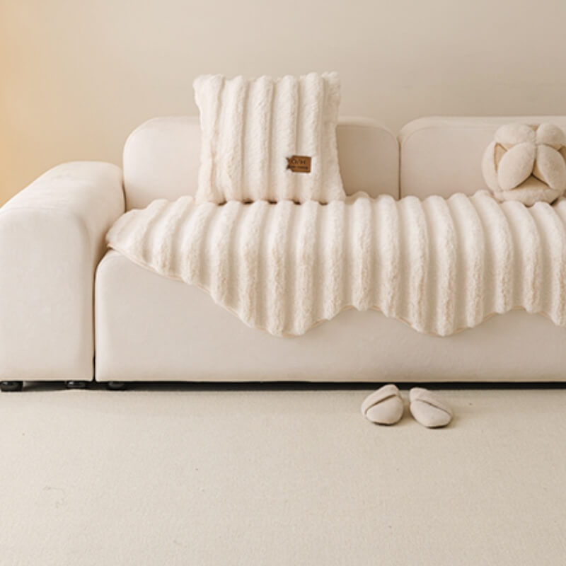 Fall and winter shaped sofa cushion