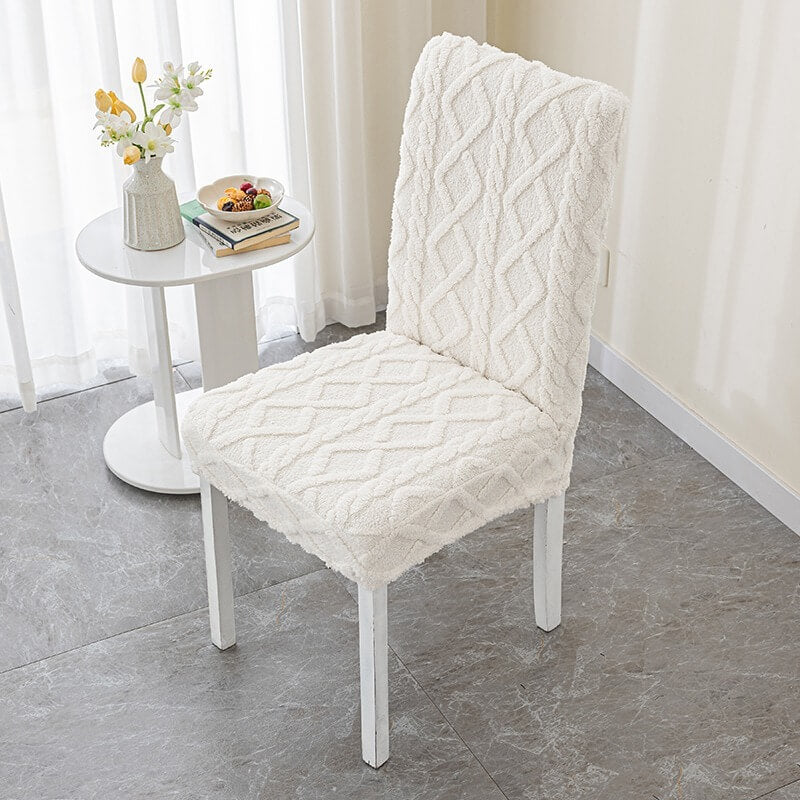 2024 Thickened Universal Stretch Plush Chair Cover