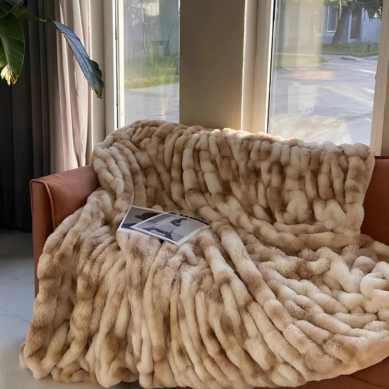 Light Luxury Sofa Blanket Warm Padded Cover Blanket