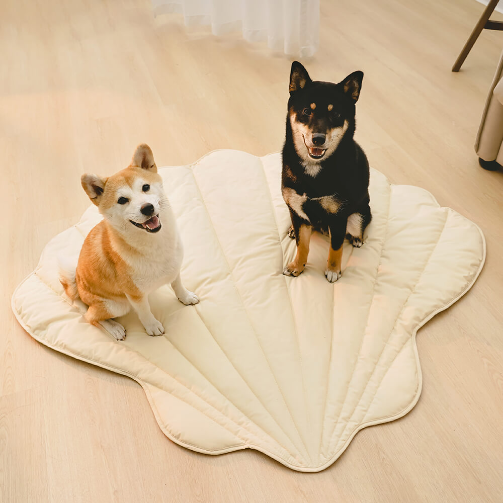 Super Large Seashell Shape Human Mat Dog Blanket