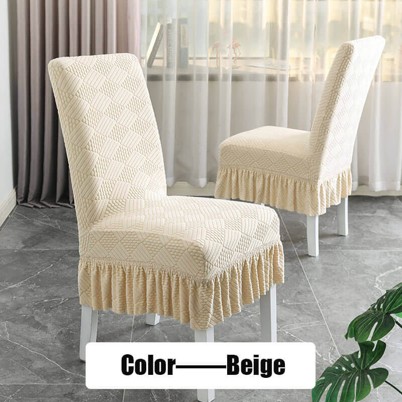 Snow bud chain home simple four seasons universal thickened chair cover back elastic chair cover