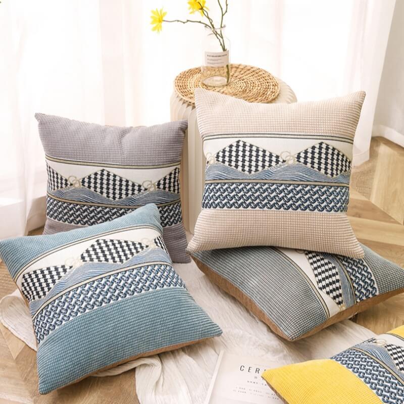 Simple modern sofa pillow with pillow core