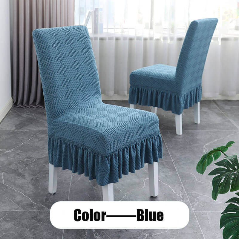 Snow bud chain home simple four seasons universal thickened chair cover back elastic chair cover