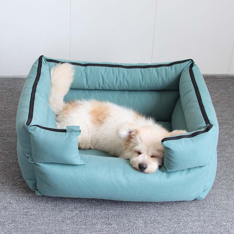 Removable and washable pet bed warm model