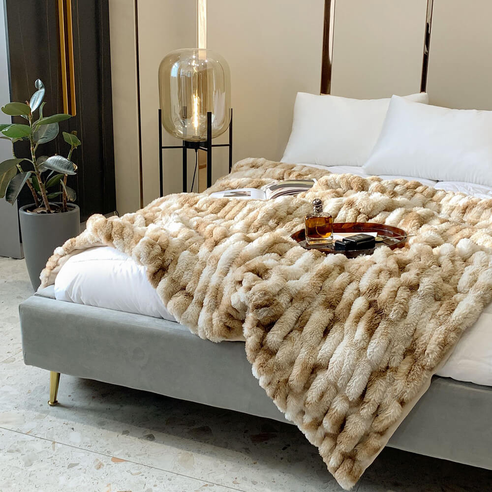 Light Luxury Sofa Blanket Warm Padded Cover Blanket