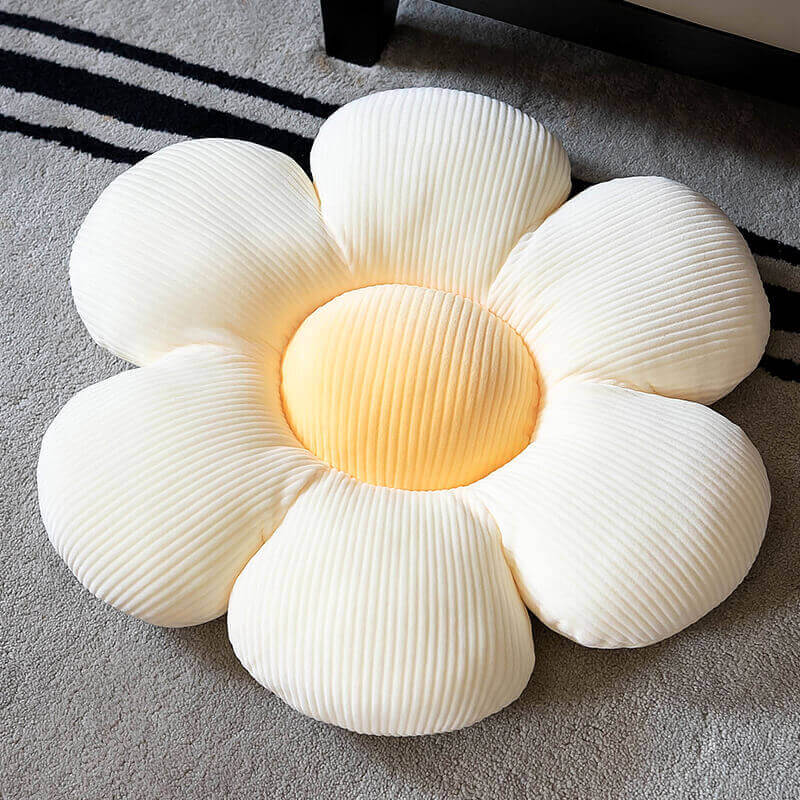 Daisy Flower Pillow Cushion