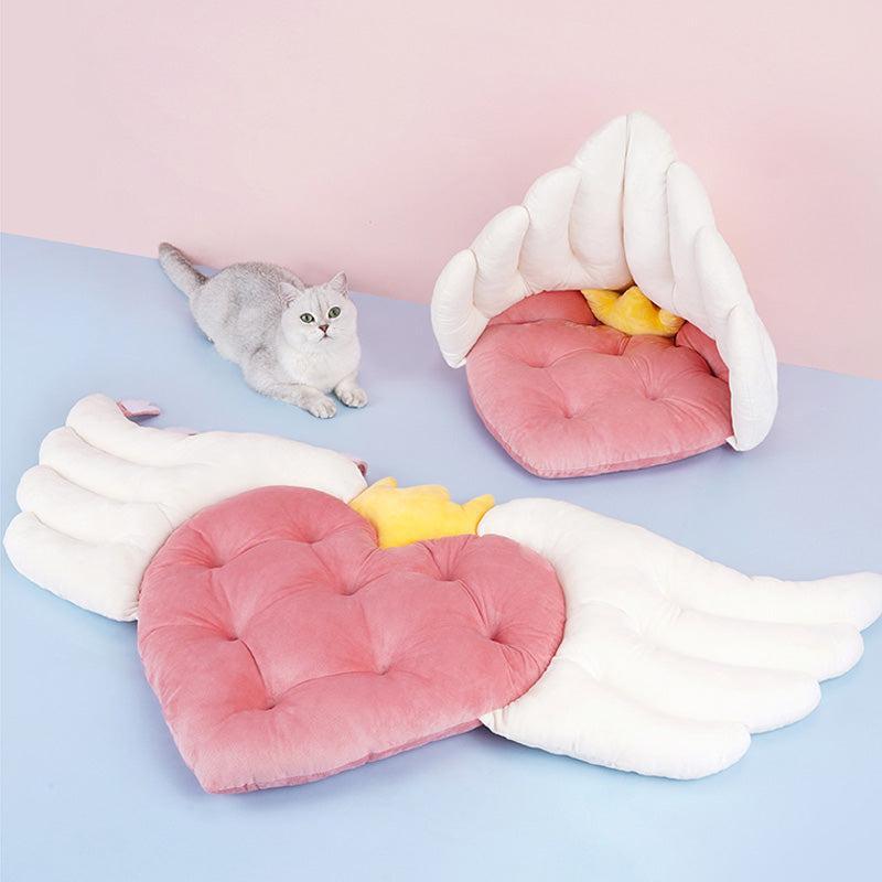 Angel Wings Transformable Dog & Cat Bed