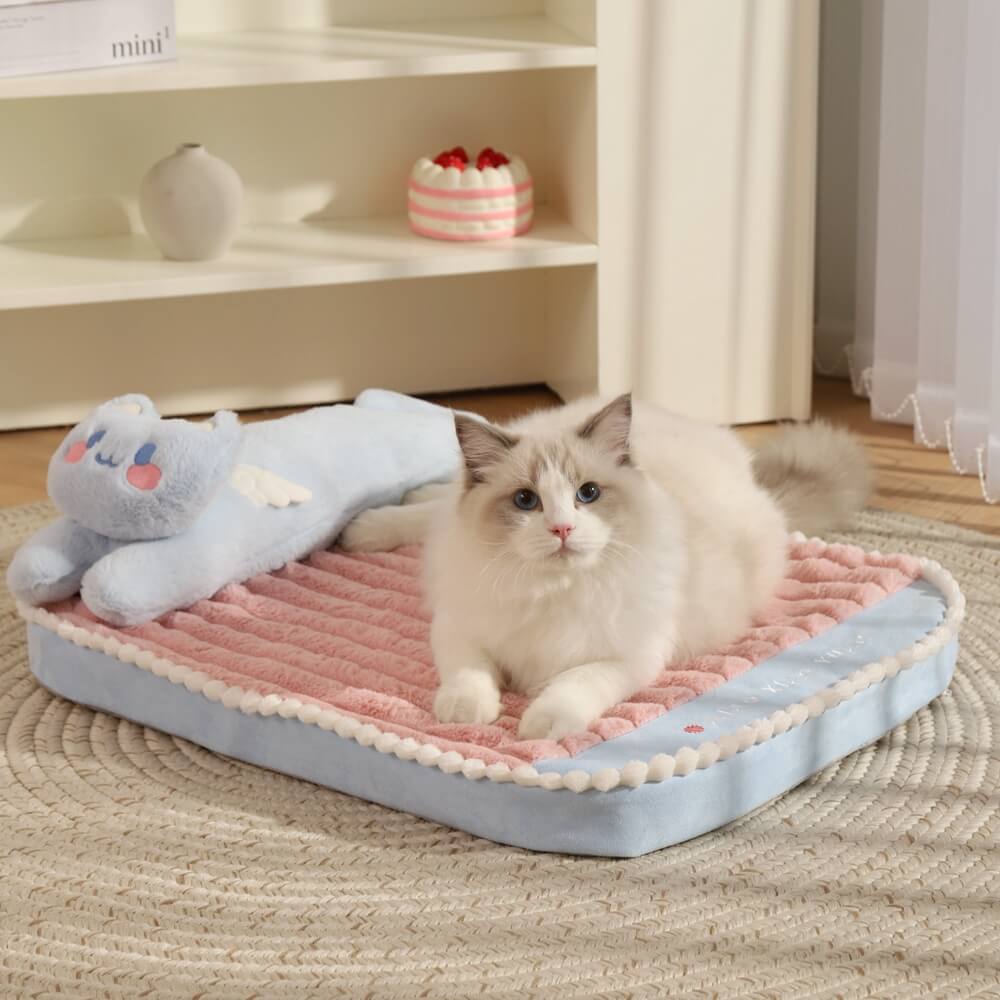 Warm Accompanying Cat Nest Interactive Cat Bed